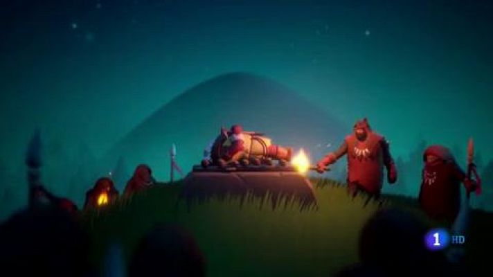 Telediario 1 - Un anciano protagoniza el videojuego 'Arise'