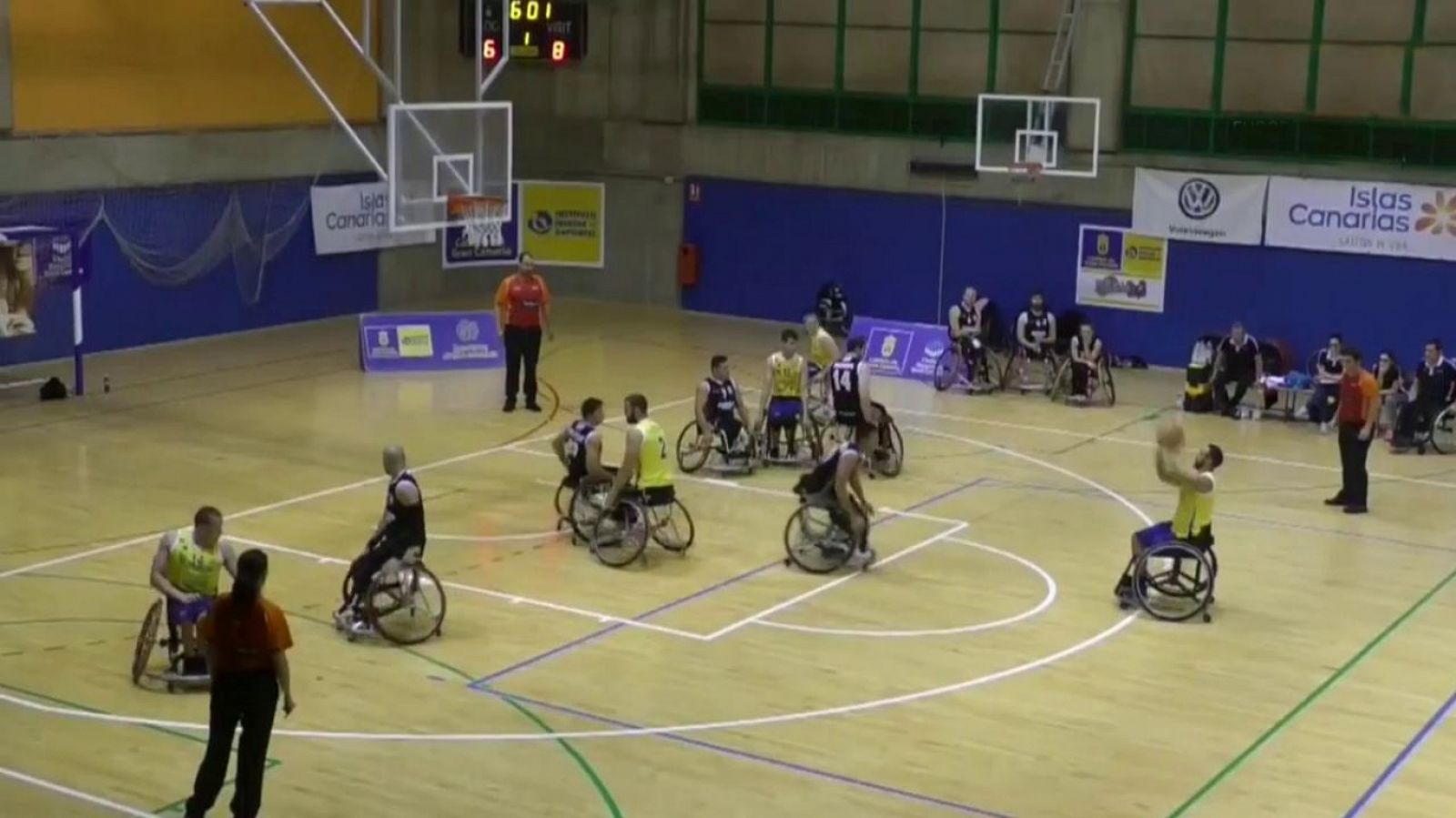Baloncesto en silla de ruedas - Liga nacional. Resumen - 04/12/19 - RTVE.es