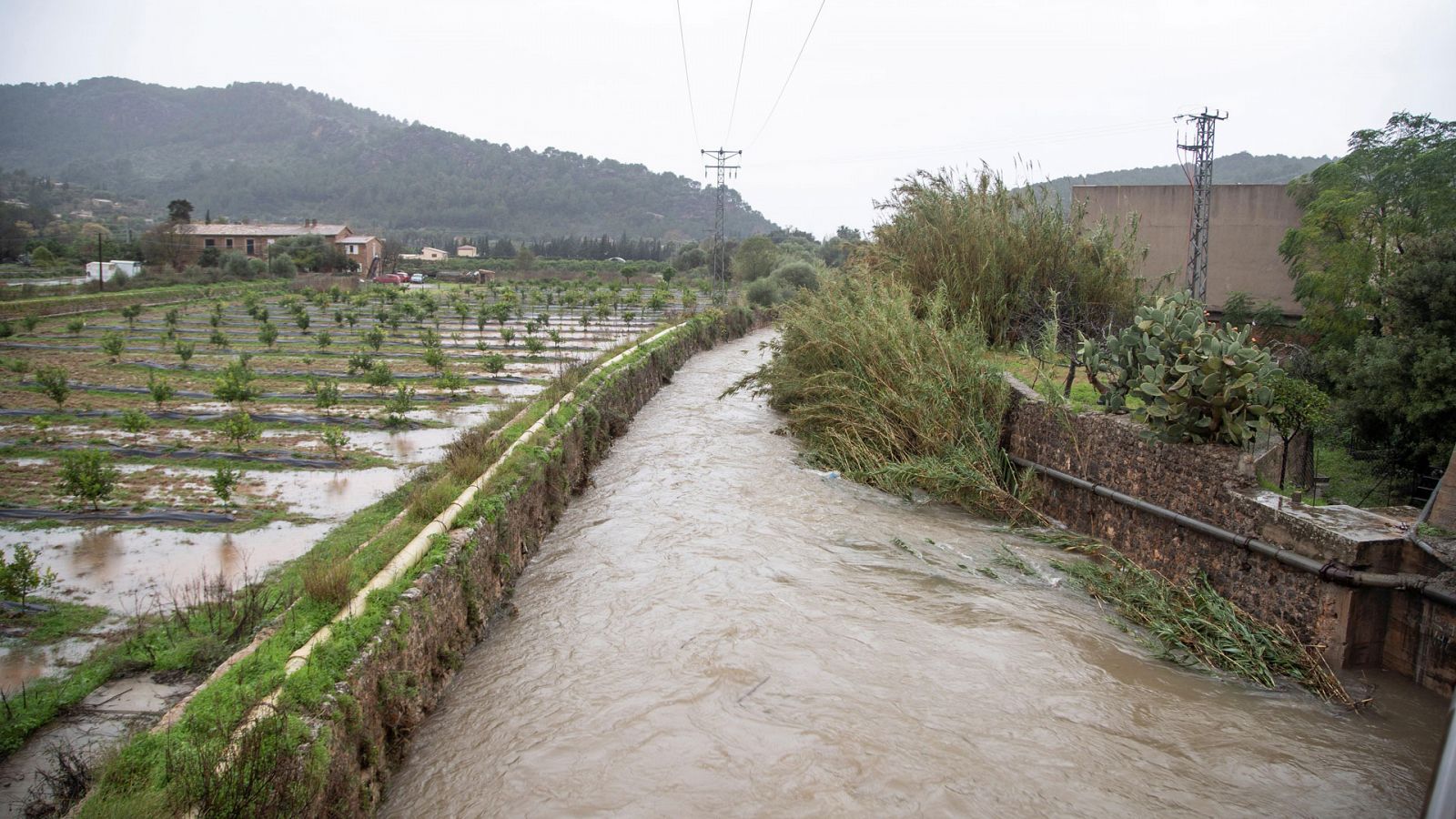 Precipitaciones localmente fuertes en la Comunidad Valenciana, Cataluña, Baleares y las islas Canarias - 04/12/19 - RTVE.es