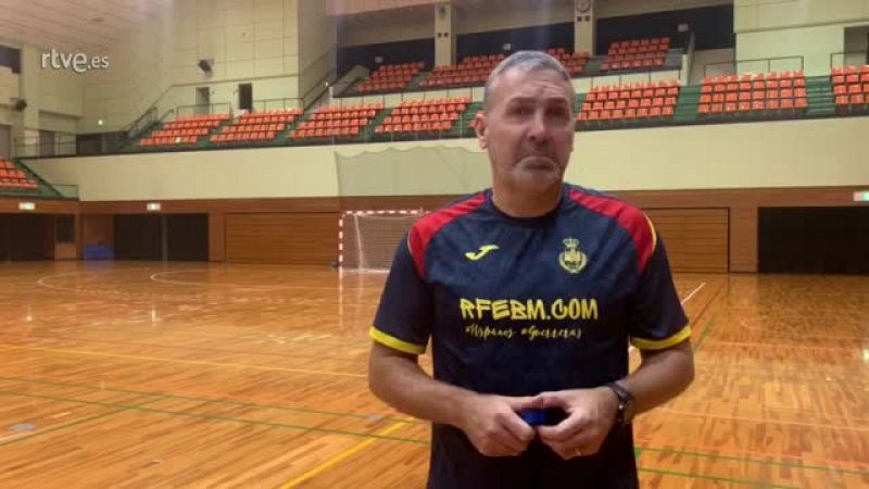 El seleccionador espaol de balonmano, Carlos Viver, analiza a Montenegro, el ltimo rival de Espaa en la primera fase del Mundial femenino de balonmano.