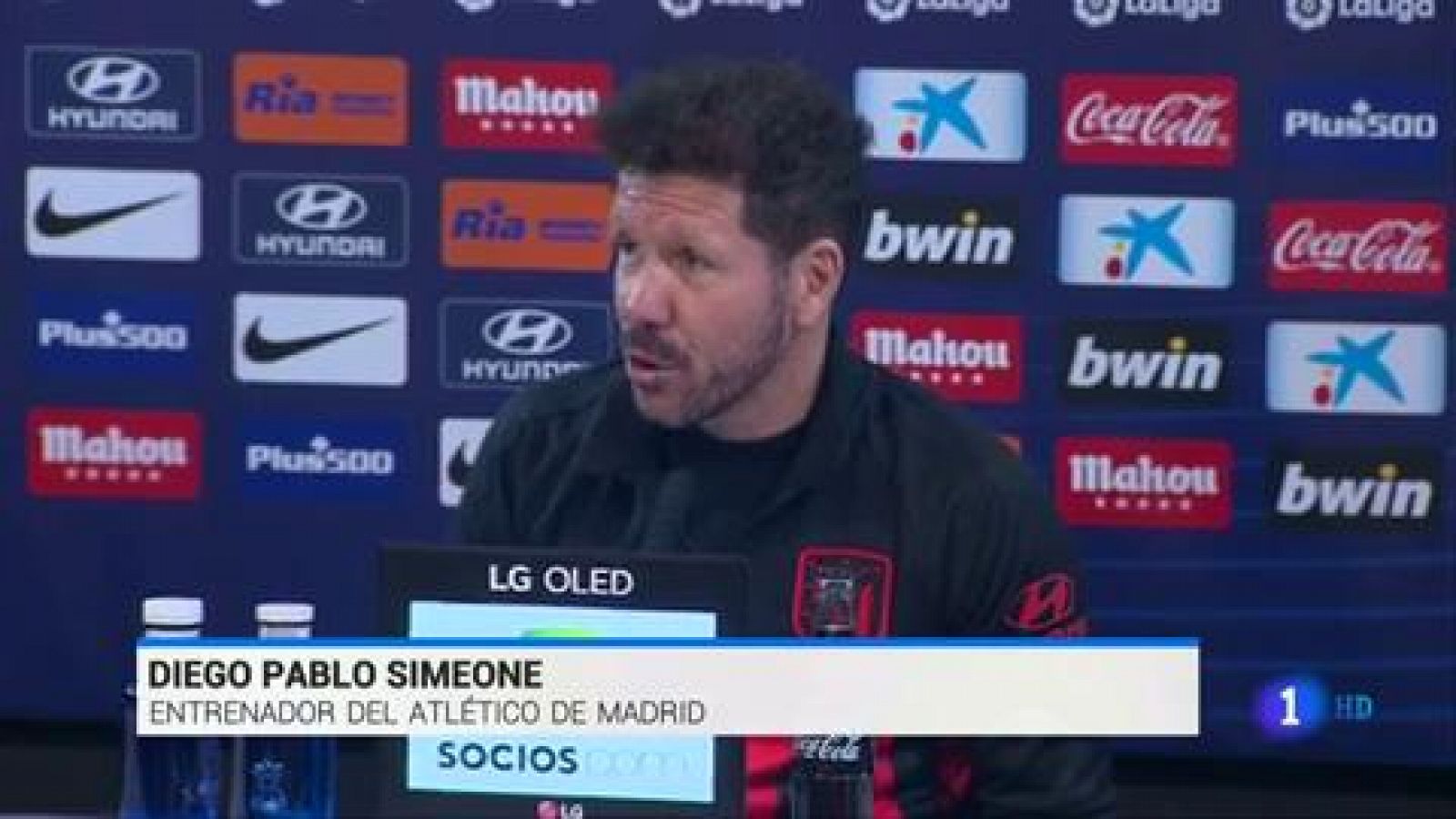 Simeone: "El que considera que 'transición' es tomar el sol no me conoce" - rtve.es