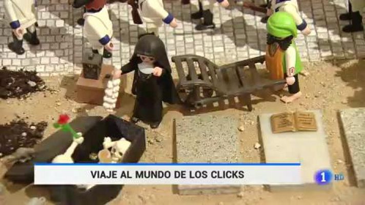 Más de 3.000 "clicks" de Playmobil protagonizan una exposición en Madrid