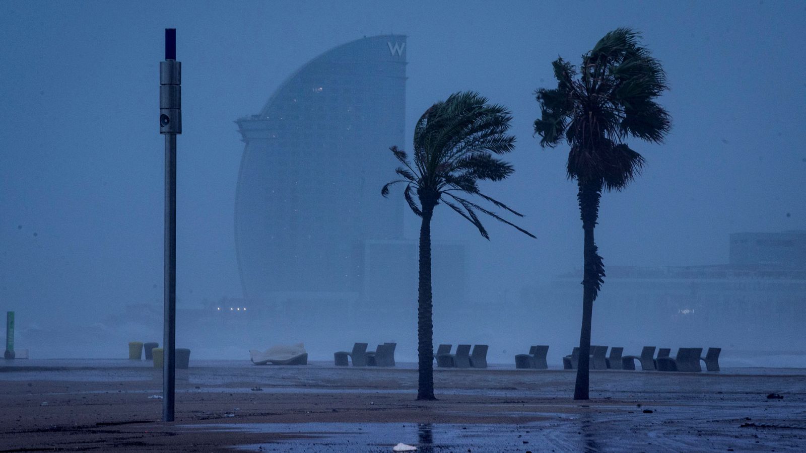 Fuertes precipitaciones en el este peninsular, Baleares y Canarias - 05/12/19 - RTVE.es