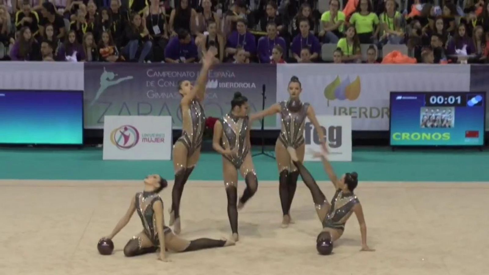Gimnasia rítmica - Campeonato de España Conjuntos GR Iberdrola - ver ahora