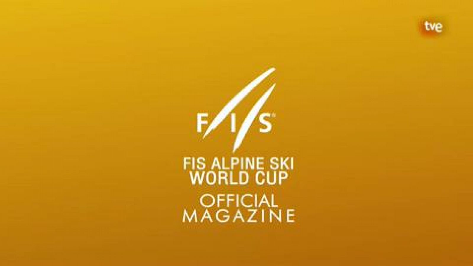 Esquí alpino - FIS. Magazine - T5 - Programa 1 - RTVE.es