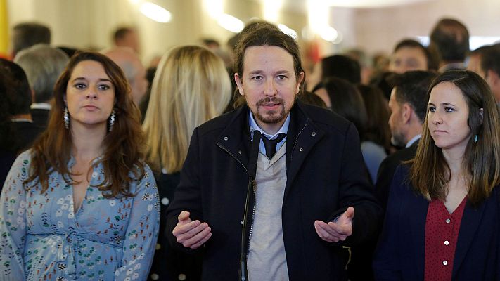 Informativo 24h - Pablo Iglesias: "Aquel que acuse a Podemos de un delito, que acuda a los tribunales"