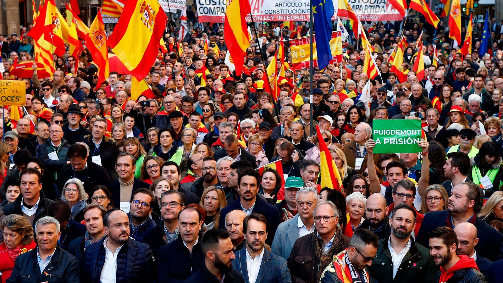 Cs se desmarca de la marcha constitucionalista de Barcelona - RTVE.es