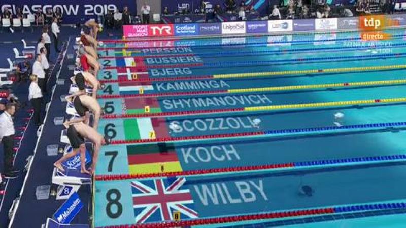 Récord de Europa en piscina corta de los 100 metros braza - Natación | Ver