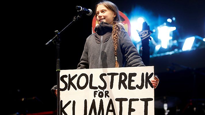 Informativo 24h - Greta Thunberg: "La esperanza no se encuentra entre los muros de la Cop25, sino en la calle con todos vosotros"