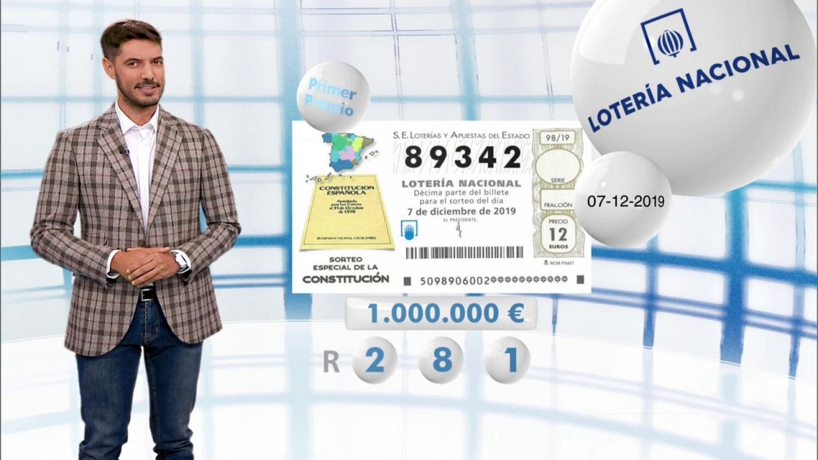 Lotería Nacional - 07/12/19 - RTVE.es