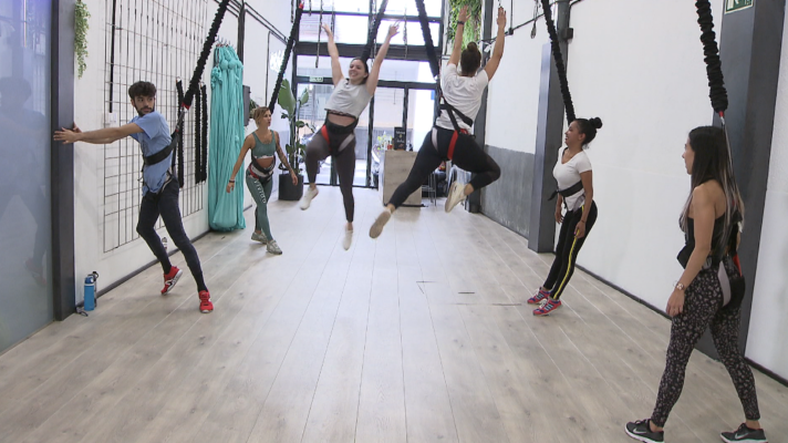 Saber vivir - Bungee, gimnasia con arnés