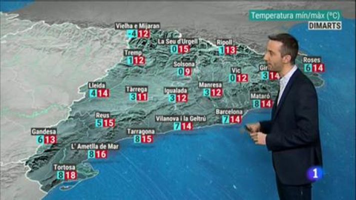 L'Informatiu - El temps - 09/12/2019