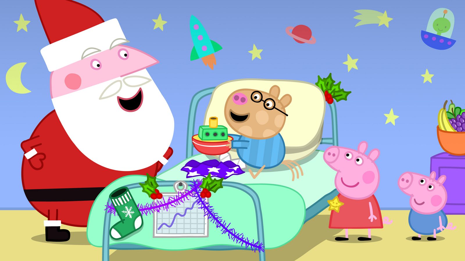 Peppa Pig en inglés - Christmas at the hospital - RTVE.es - Peppa Pig en inglés | Ver