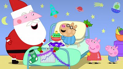 Peppa Pig en inglés - Christmas at the hospital - RTVE.es - Peppa Pig en inglés | Ver