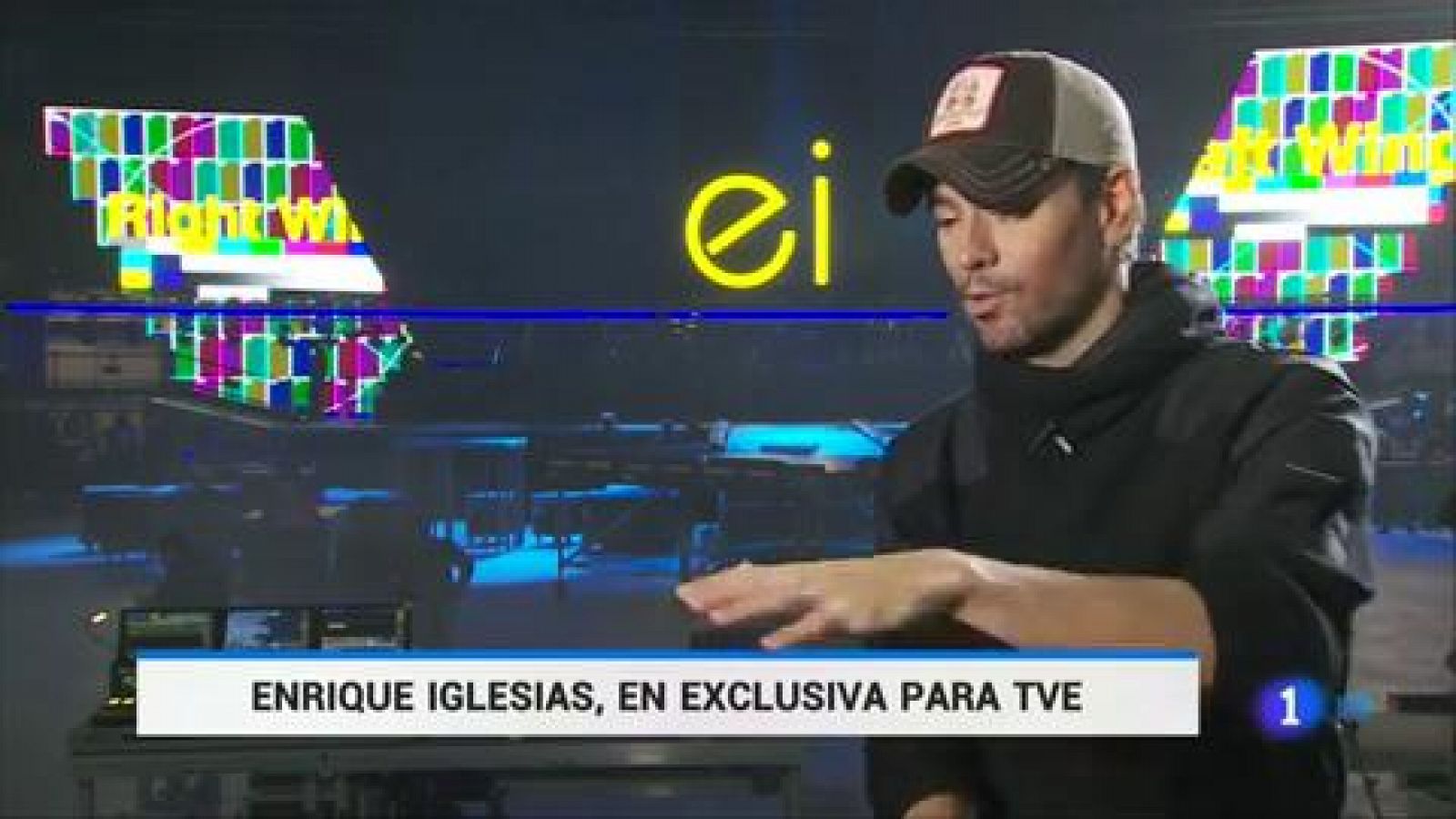 Telediario 1: Enrique Iglesias: "Cada vez que subo al escenario pienso que puede ser el último concierto y lo doy todo" | RTVE Play