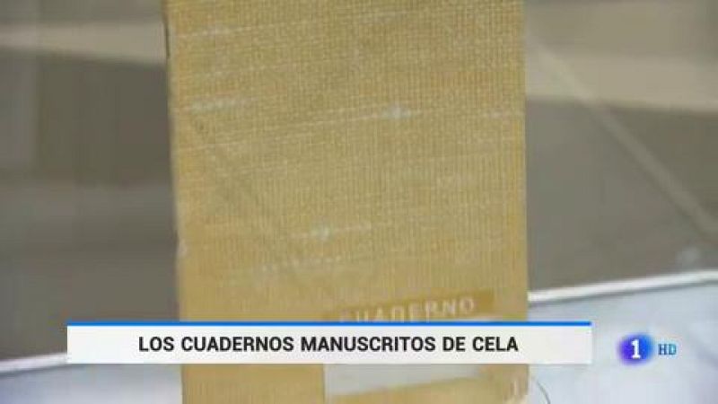 Se presentan 23 cuadernos manuscritos de Camilo José Cela