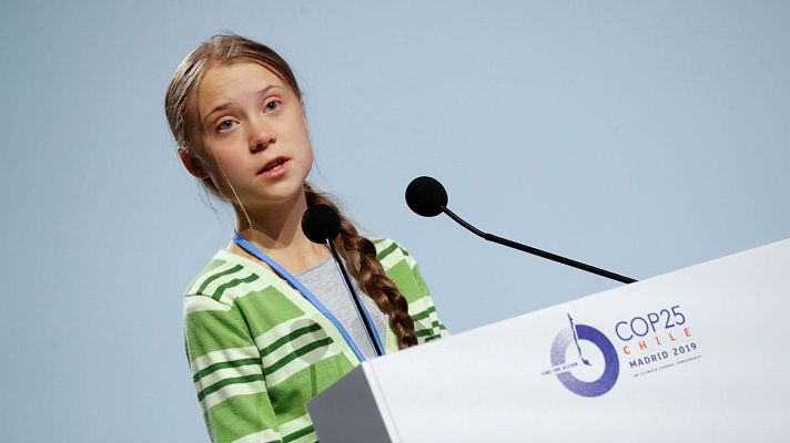 Informativo 24h - Greta Thunberg pide más implicación de los países ricos para llegar a las emisiones cero
