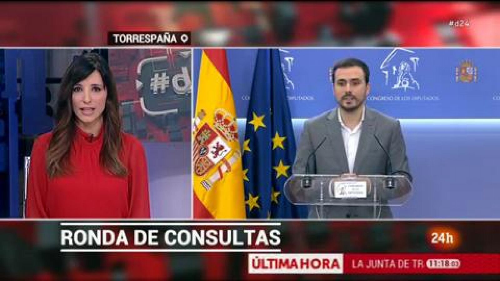 Informativo 24h: Garzón dice que faltan "algunos flecos" de la negociación entre el PSOE y ERC y pide "paciencia" | RTVE Play