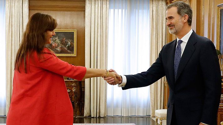 Informativo 24h - Laura Borràs mantiene su 'no' a Sánchez: "No renunciaremos a la autodeterminación"