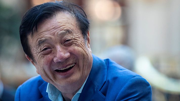 Telediario 1 - El fundador de Huawei asegura que la red 5G de España será "la mejor de Europa"
