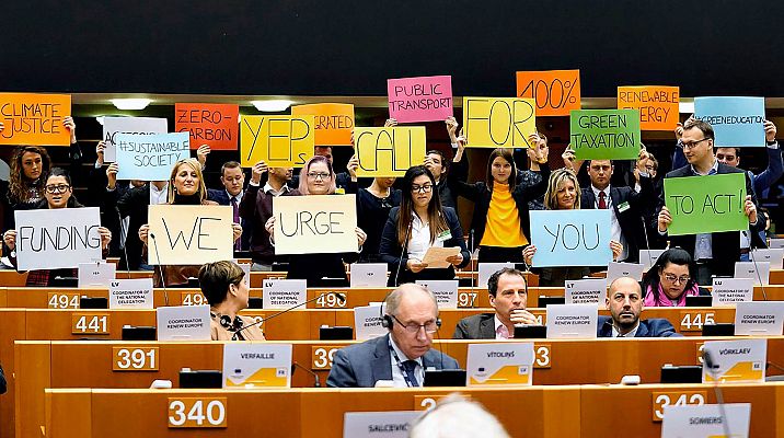 Telediario 1 - Acuerdo climático