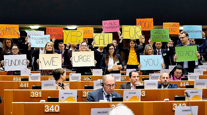 Telediario 1 - Acuerdo climático