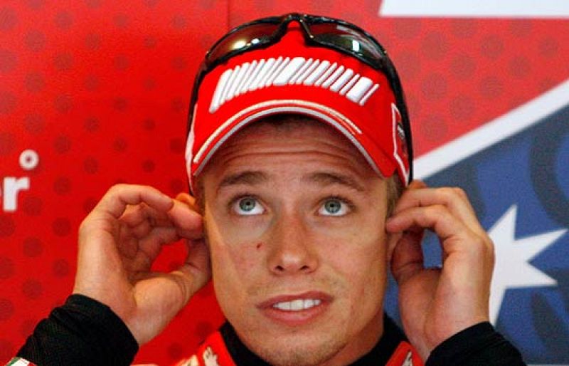 Stoner ha sido el más rápido en los primeros libres de Sachsenring.