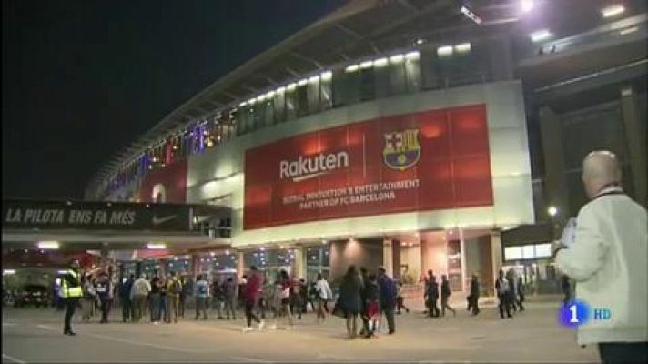 Telediario 1 - Este viernes se ultimará el dispositivo de seguridad del Clásico