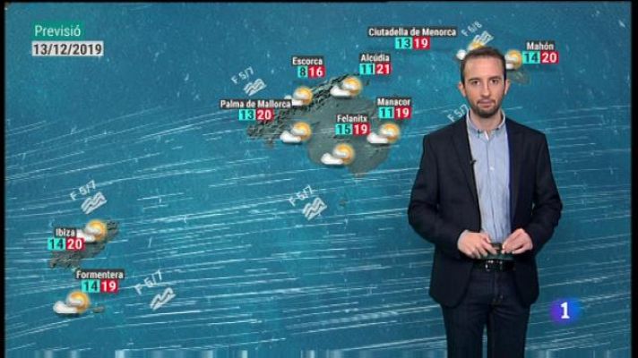 Informatiu Balear - El temps a les Illes Balears - 12/12/19