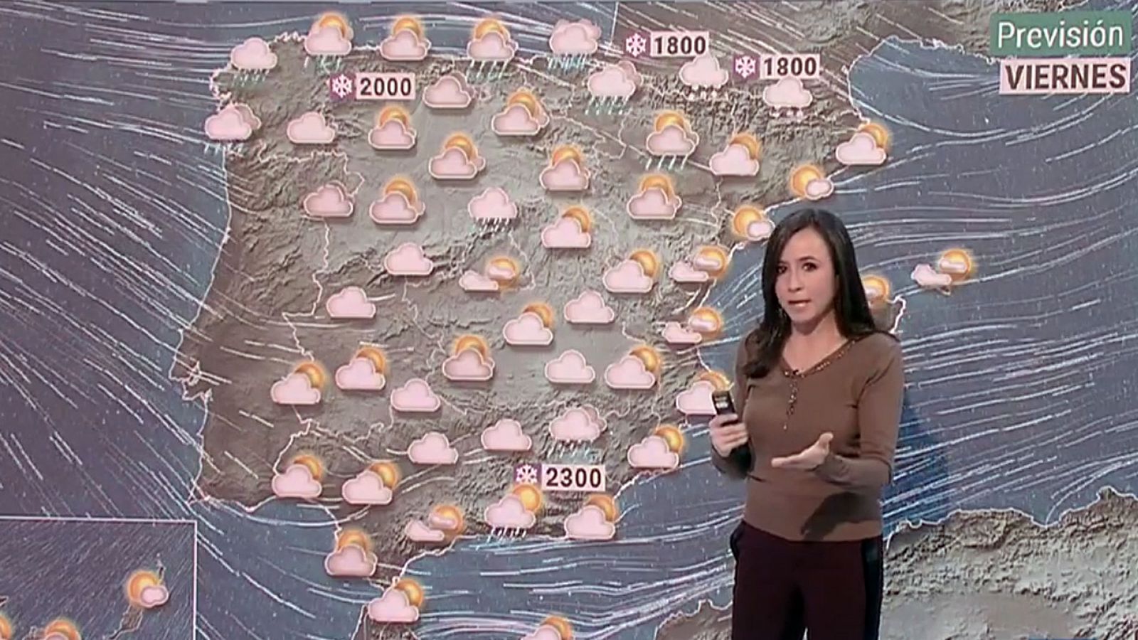 Fuerte viento y lluvia en la mitad norte peninsular con temperaturas en ascenso - RTVE.es