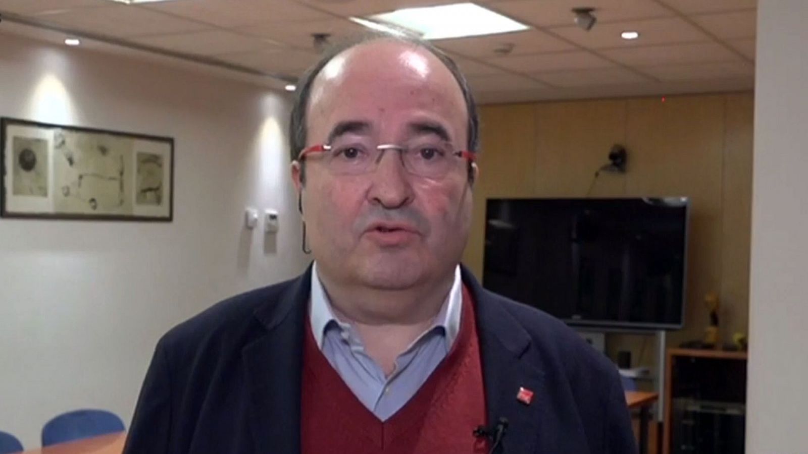 Miquel Iceta: "El PSC ha defendido siempre que Cataluña es una nación" - RTVE.es