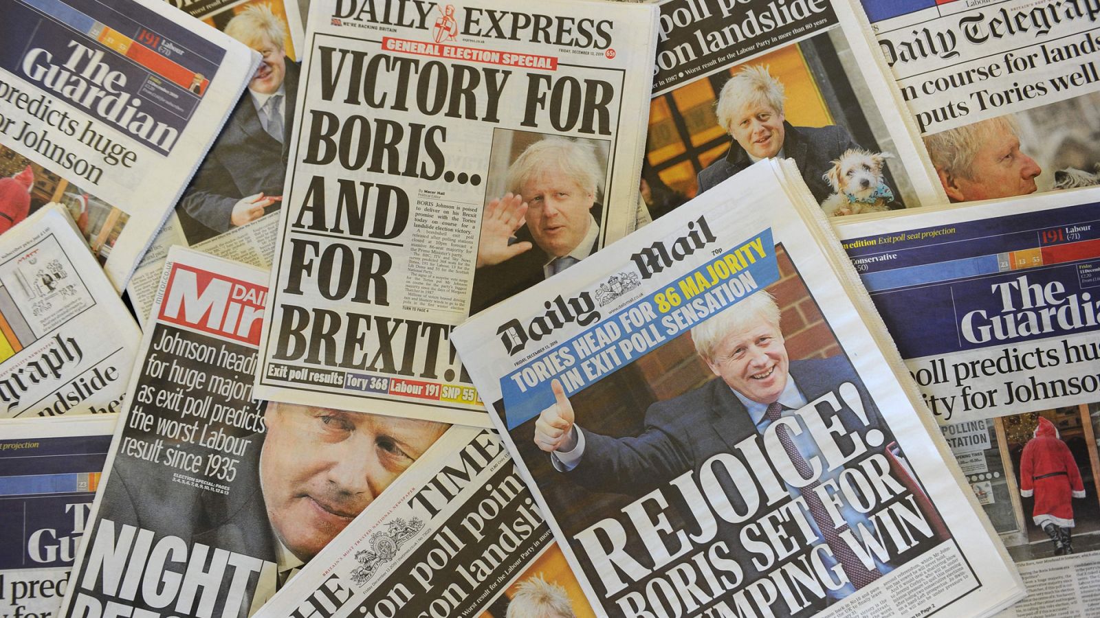 Elecciones Reino Unido: Boris Johnson logra una aplastante mayoría absoluta que le permitirá consumar el 'Brexit' en enero - RTVE.es