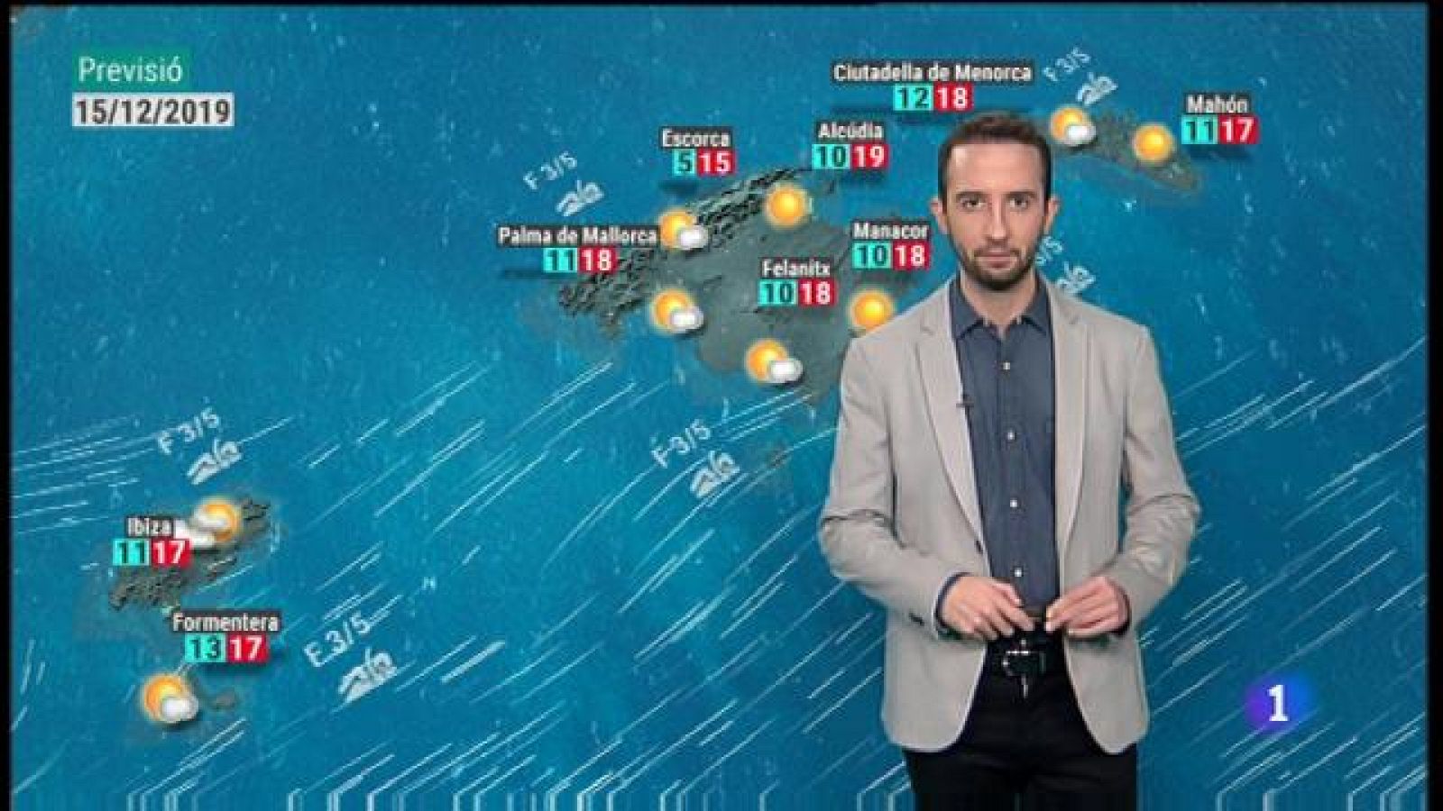 El temps a les Illes Balears - 13/12/19