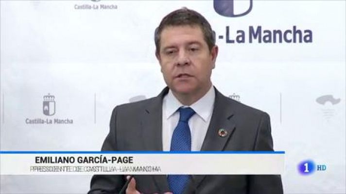 Telediario 1 - Page replica a Iceta que le gustaría que le defendiera de ataques en Cataluña