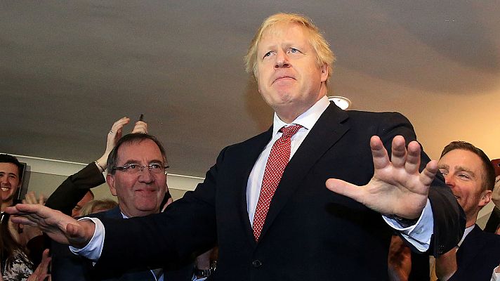 Telediario 1 - ¿Qué pasará con el 'Brexit' tras la victoria de Johnson?