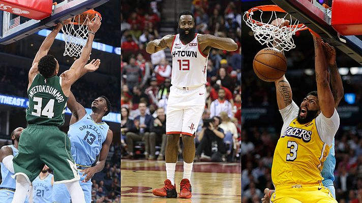  - Bucks y Lakers no se cansan de ganar; Harden, de superar los 50 puntos