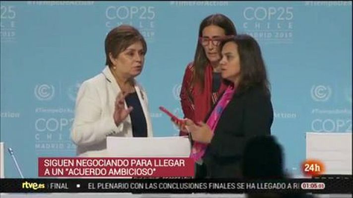Siguen las negociaciones en la COP25 para lograr un "acuerdo ambicioso"