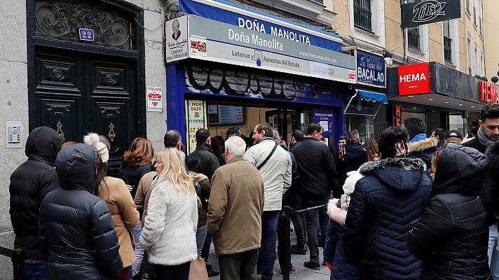 Hay que comprar los décimos de Lotería en establecimientos autorizados para evirar las estafas