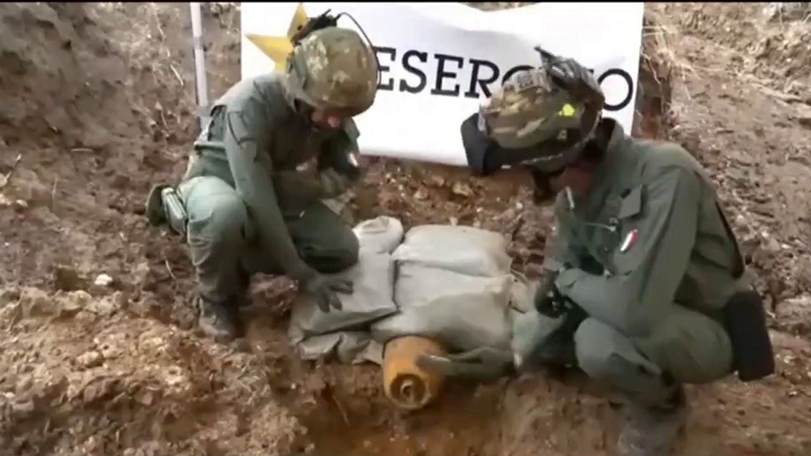 Masiva evacuación en Brindisi por una bomba de la Segunda Guerra Mundial sin explotar