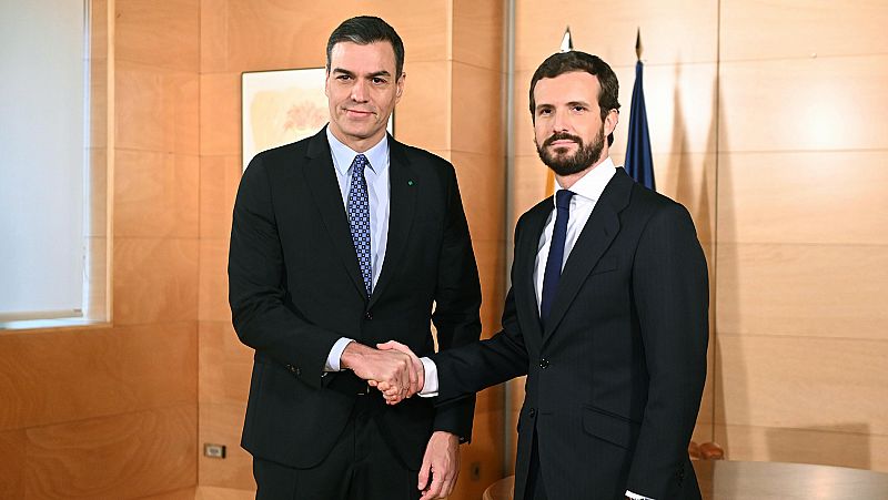 Sánchez se reúne con Casado y con Arrimadas en una semana decisiva para las negociaciones con ERC