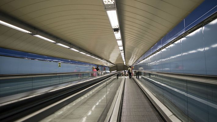 Concentración contra el amianto de los trabajadores de Metro