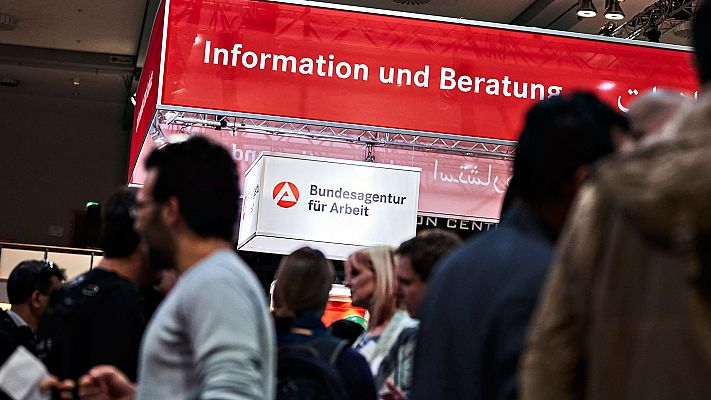 Telediario 1 - Alemania busca mano de obra cualificada