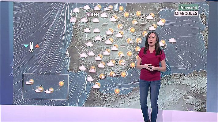 El tiempo - La borrasca 'Elsa' dejará lluvias y vientos fuertes en media España, en especial, en Galicia
