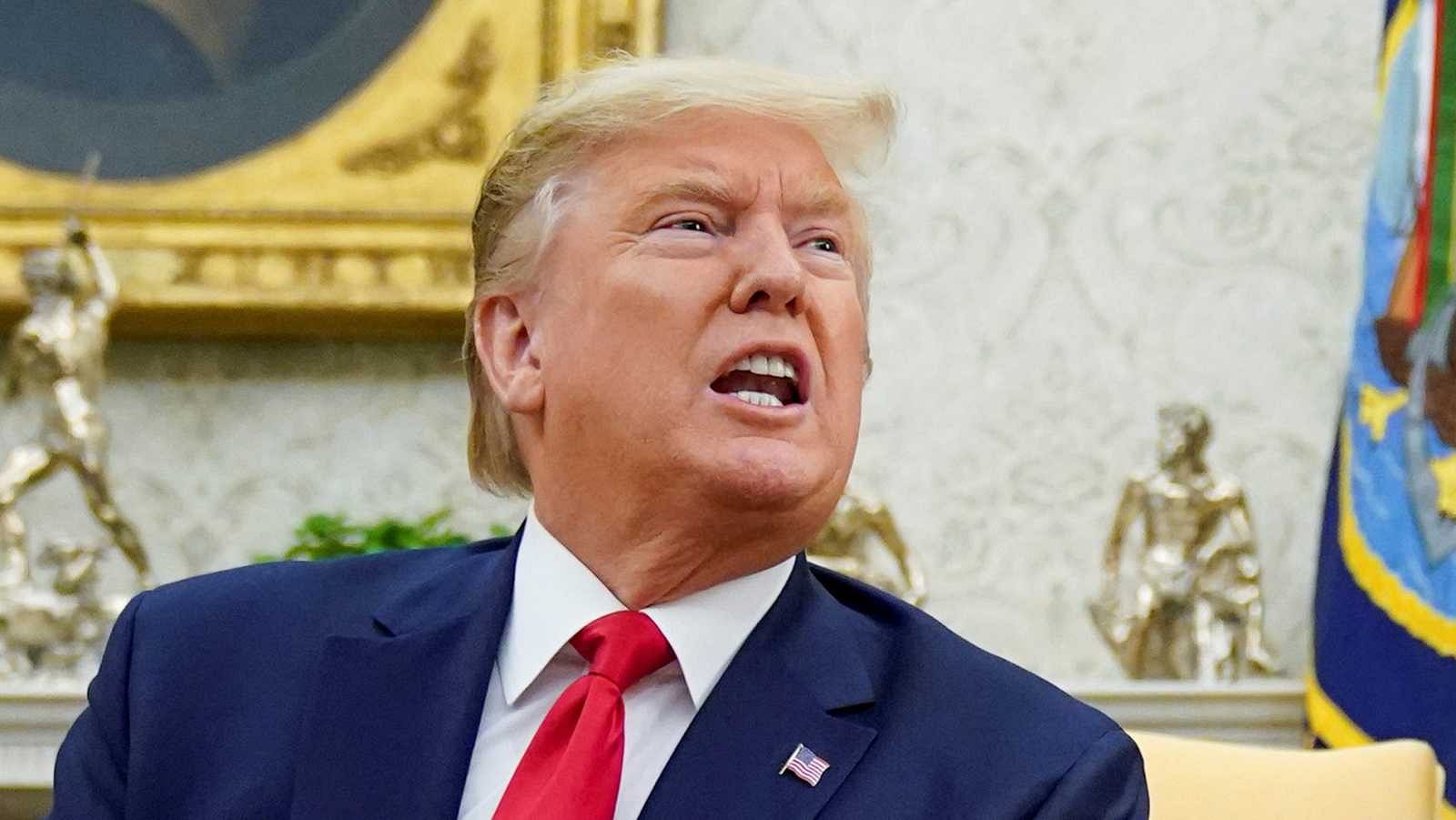 Trump califica el voto favorable al 'impeachment' como una declaración de "guerra contra la democracia estadounidense"