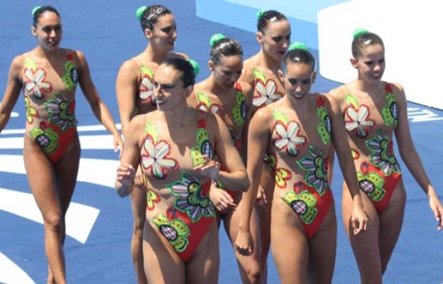 Debut accidentado en la sincro