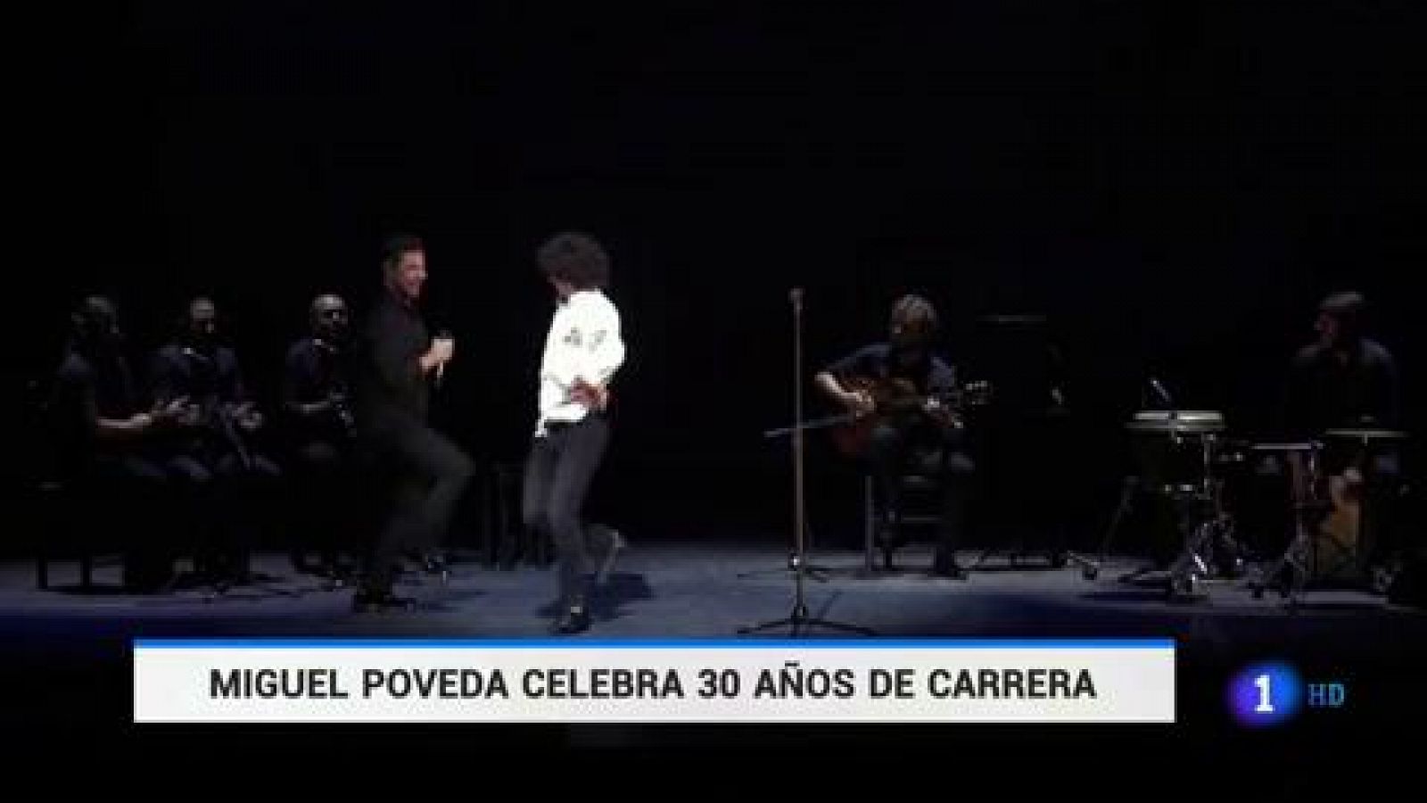 Telediario 1: Miguel Poveda celebra sus tres décadas en la música | RTVE Play