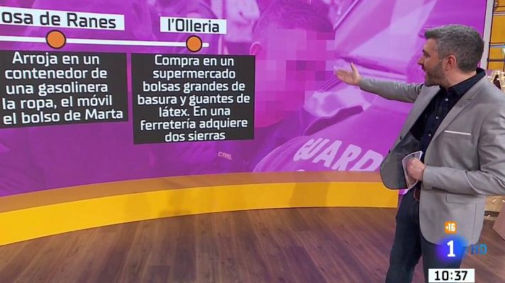 La mañana - Caso Marta Calvo: el rastreo el móvil desvela el recorrido