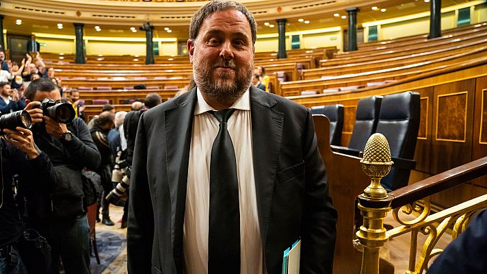 Junqueras pide la "nulidad de la sentencia" del 1-O y la libertad para todos" los procesados  