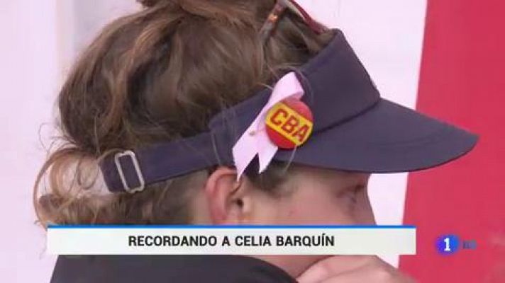 Telediario 1 - Se cumple un año de la muerte de Celia Barquín