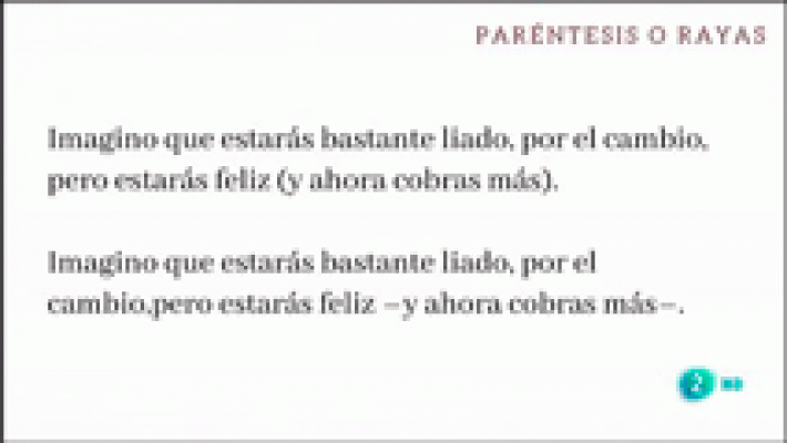 Las comillas, las rayas, los signos de interrogación...